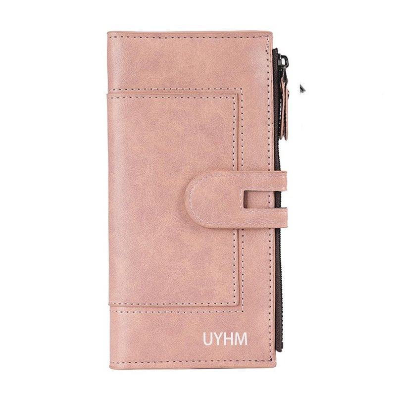 Women's Long Wallet, European and American Style, Mobile Phone Bag, PU Leather, Multi-Card Slot Clutch Coin Purse - Image 1